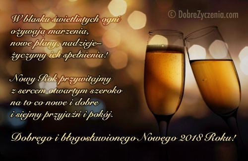 Å»yczenia Noworoczne wierszem pisane