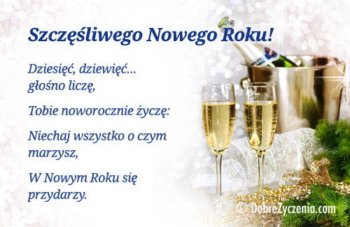 Å»yczenia Noworoczne dla Ciebie
