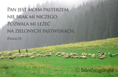 Psalm 23: BÃ³g jest moim pasterzem...