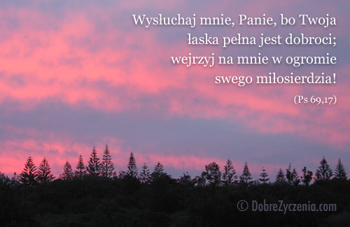 Psalm 69: Twoja Å‚aska peÅ‚na jest dobroci.