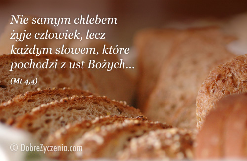 Nie samym chlebem Å¼yje czÅ‚owiek...