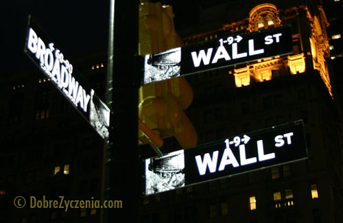 Broadway i Wall St.