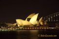 Opera w Sydney nocą