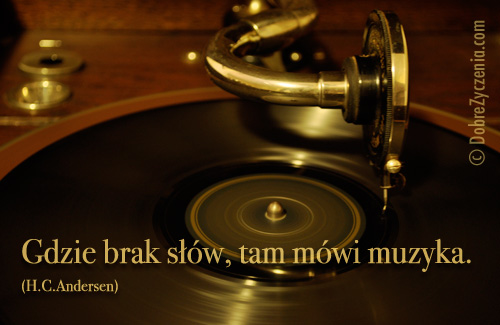 Gdzie brak sÅ‚Ã³w tam, mÃ³wi muzyka (Andersen)